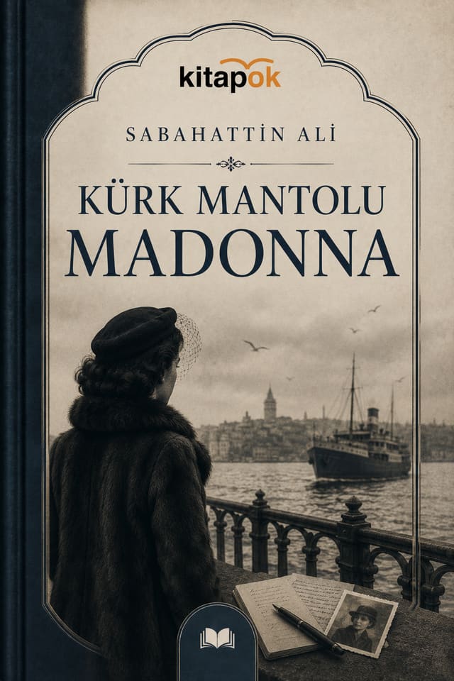 Kürk Mantolu Madonna kitap kapağı