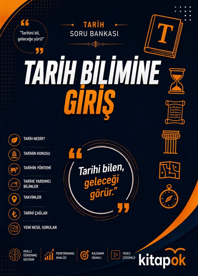 Tarih Bilimine Giriş — 20 Soru soru bankası kapağı