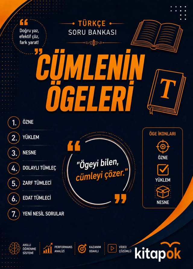 Cümlenin Ögeleri — 19 Soru soru bankası kapağı