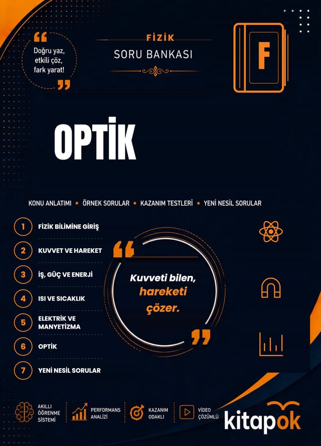 Optik — 20 Soru soru bankası kapağı