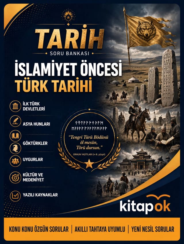 İslamiyet Öncesi Türk Tarihi — 20 Soru soru bankası kapağı