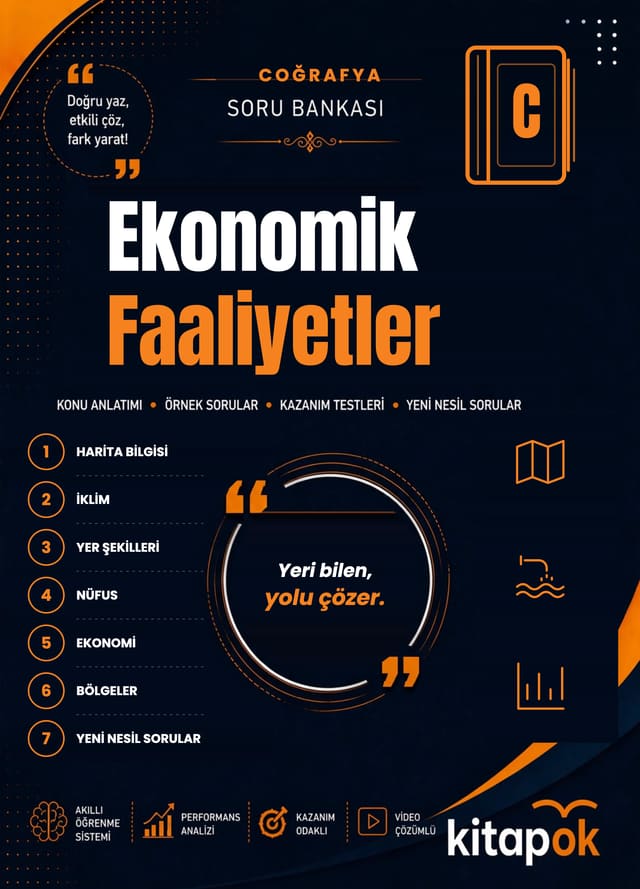 Ekonomik Faaliyetler — 20 Soru soru bankası kapağı