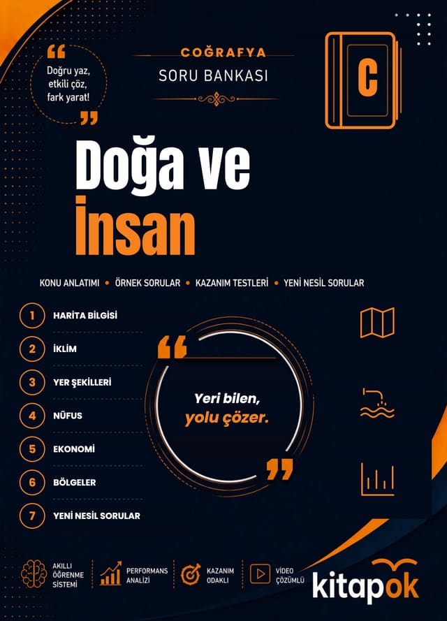 Doğa ve İnsan — 20 Soru soru bankası kapağı