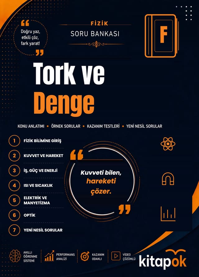 Tork ve Denge — 19 Soru soru bankası kapağı