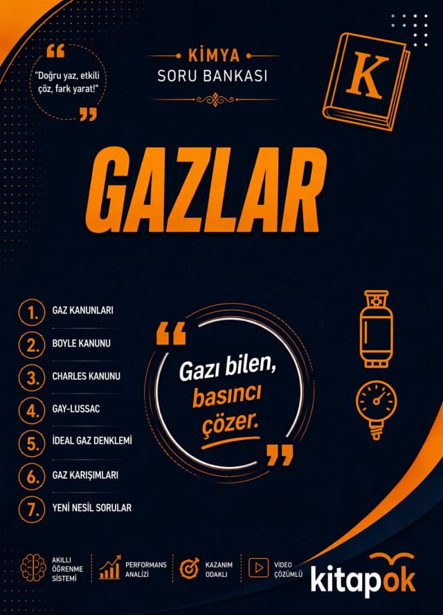 Gazlar — 20 Soru soru bankası kapağı