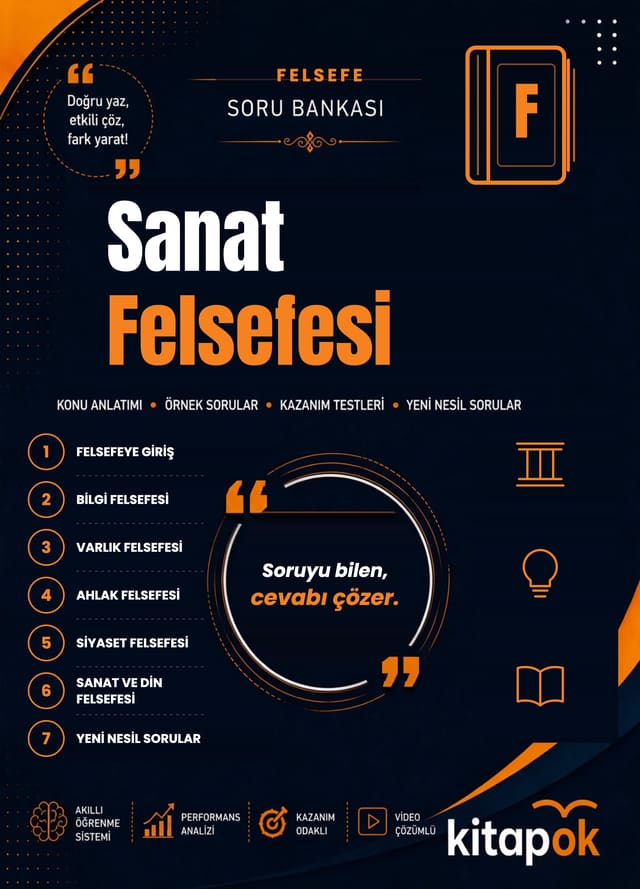 Sanat Felsefesi — 20 Soru soru bankası kapağı