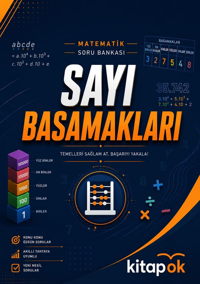 Sayı Basamakları 2 soru bankası kapağı