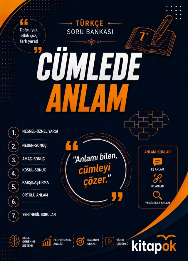 Cümlede Anlam — 20 Soru soru bankası kapağı