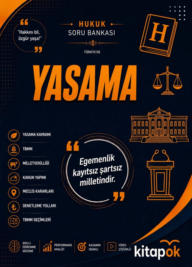 Yasama — 20 Soru soru bankası kapağı