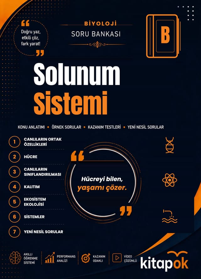 Solunum Sistemi — 20 Soru soru bankası kapağı