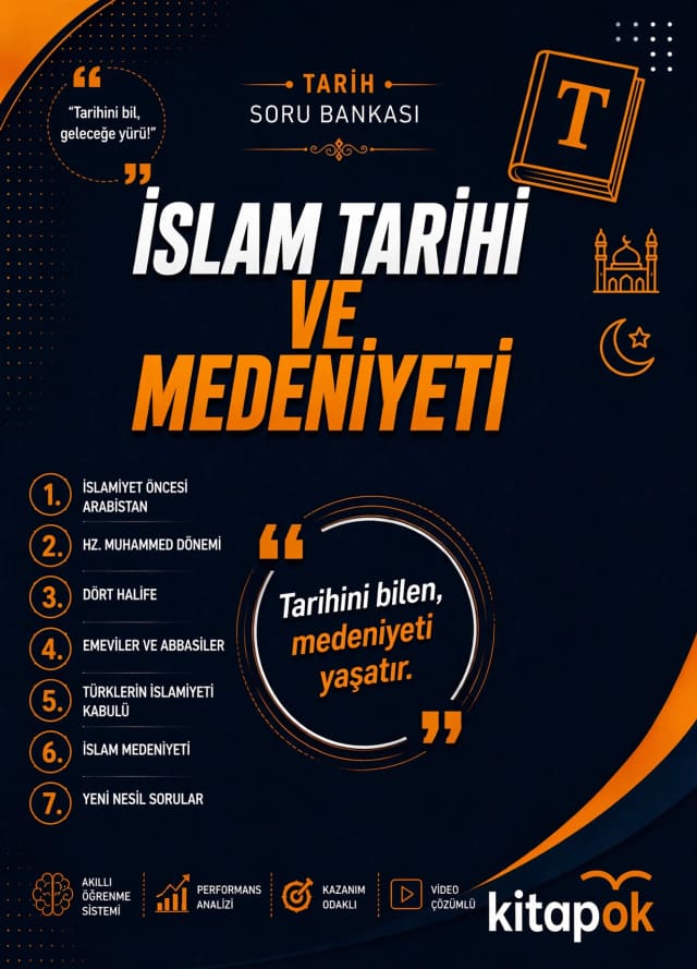 İslam Tarihi ve Medeniyeti — 20 Soru soru bankası kapağı