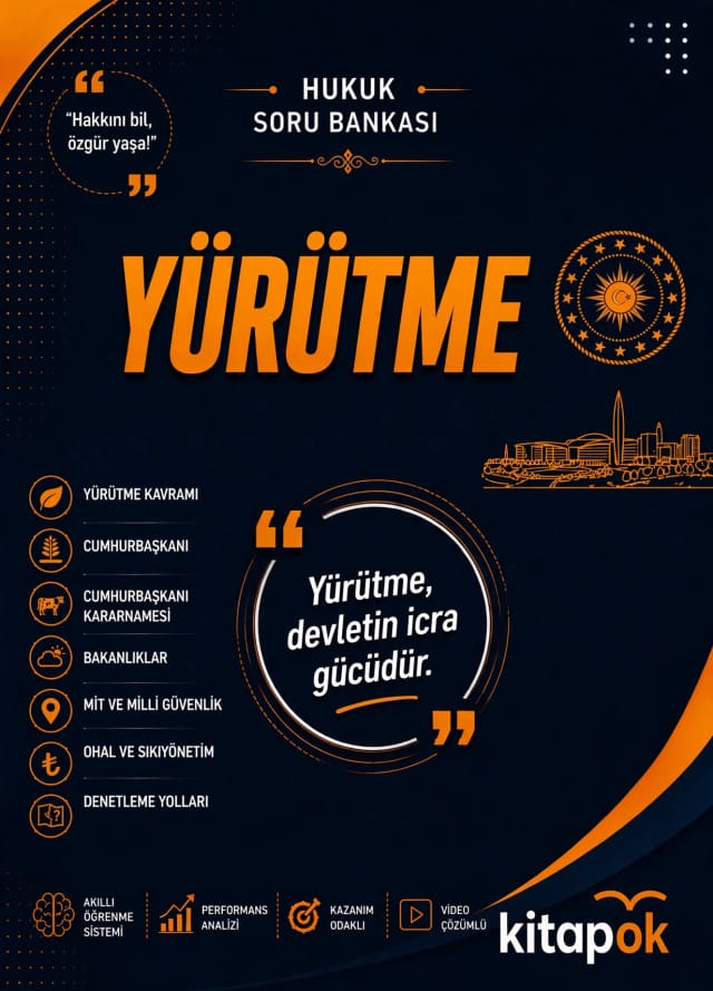 Yürütme — 20 Soru soru bankası kapağı