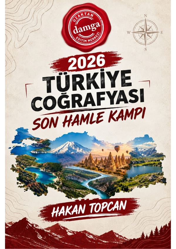 TÜRKİYE COĞRAFYASI SON HAMLE - HAKAN TOPCAN kapağı