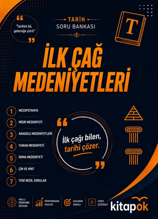 İlk Çağ Medeniyetleri — 20 Soru soru bankası kapağı