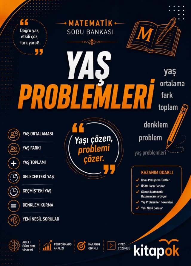 Yaş Problemleri — 20 Soru soru bankası kapağı