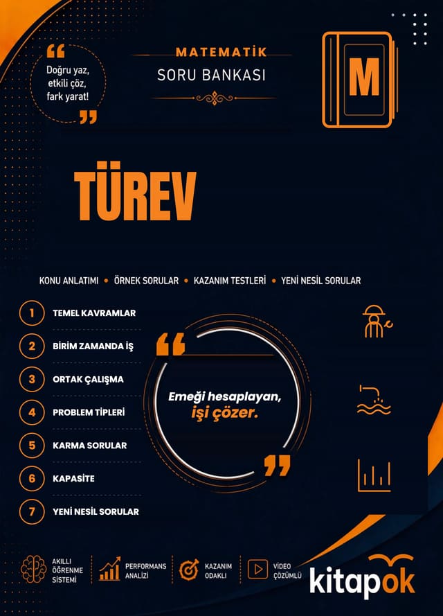 Türev — 20 Soru soru bankası kapağı