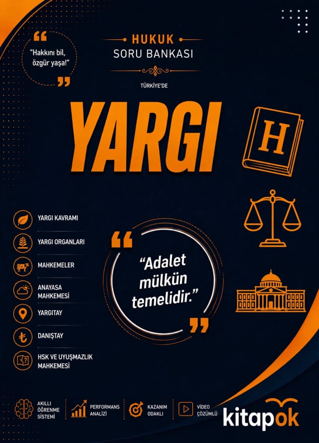 Yargı — 20 Soru soru bankası kapağı