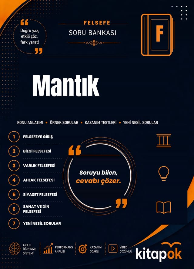 Mantık — 20 Soru soru bankası kapağı