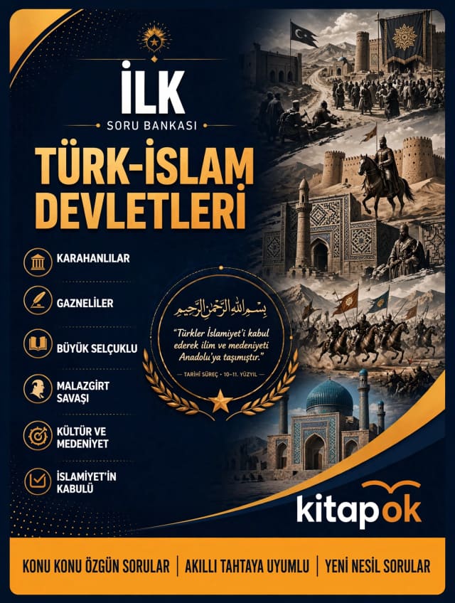 İlk Türk-İslam Devletleri — 19 Soru soru bankası kapağı