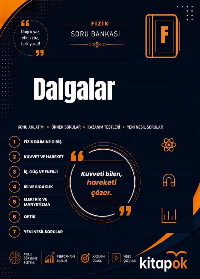Dalgalar — 20 Soru soru bankası kapağı